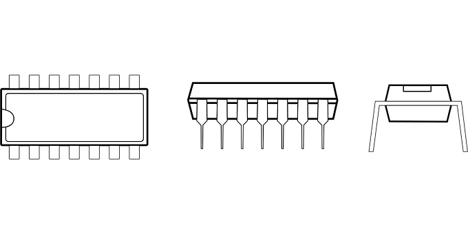 50+ Free Computer Chip & Chip Vectors