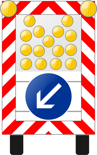 Free warning lamp flash sign vector