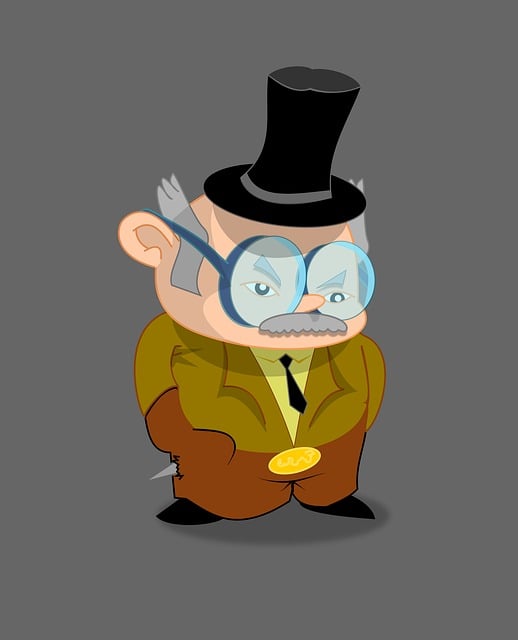 Free mayor politics man illustration