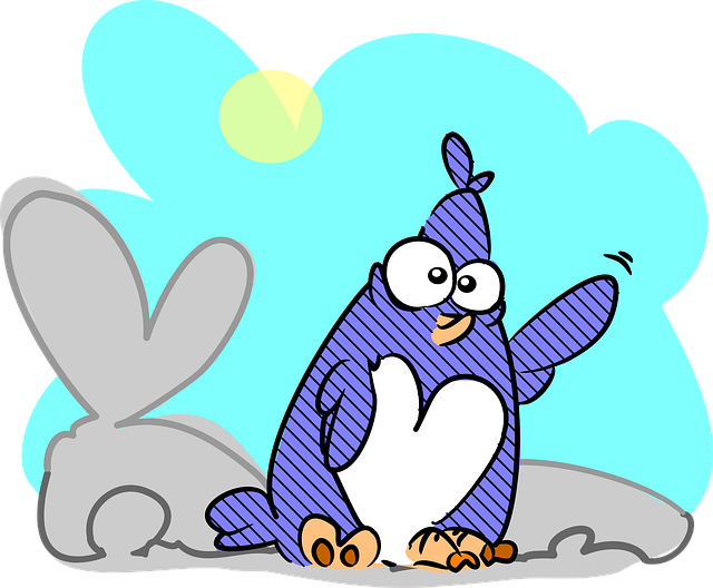 Free penguin animal idiotic vector