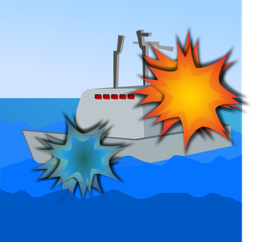 Ship, Army, Attack, Battle, Cannon