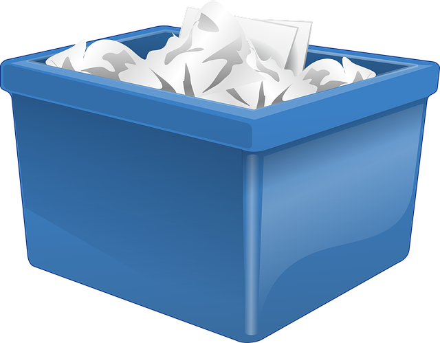 Free bin box cabinet vector