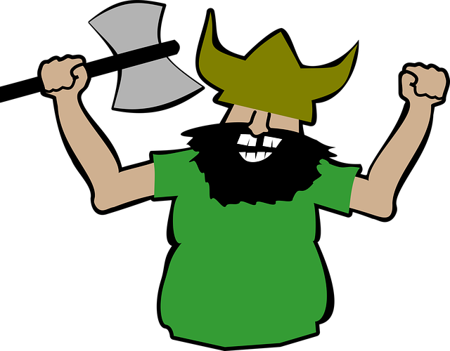 Mann, Aussenseiter, Wikinger, Wikinger