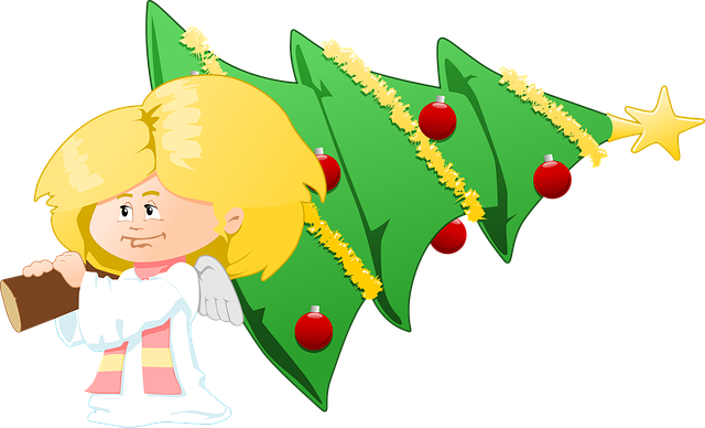 Engel, Jul, Juletre, Juletre Dekorasjon