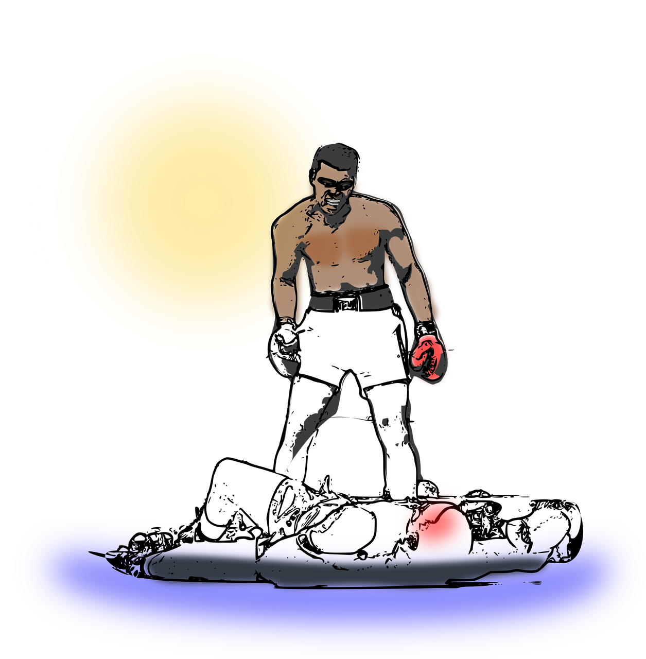 Bokser, Mand, Knockout, Ko, Boksning