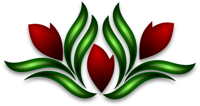Dekoration, Blomst Tapet, Blomst