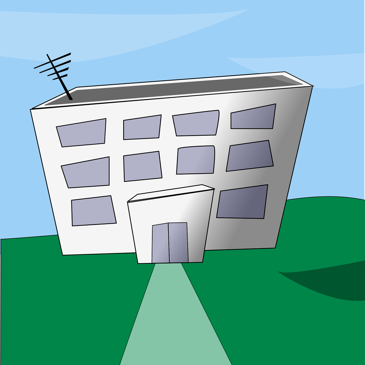 Download free HD stock image of Building House Free building house window vector