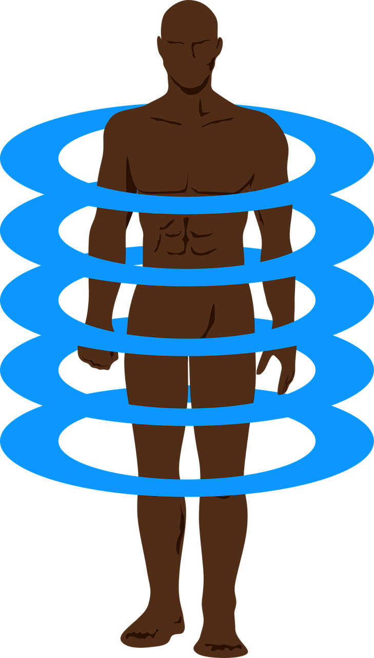 Free man person beam vector