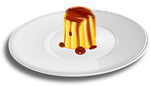 caramel, creme, custard