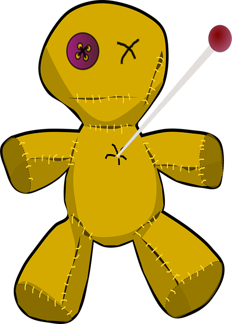 Free doll voodoo dead vector