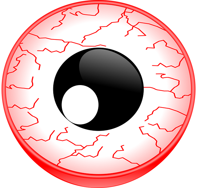 Auge, Rot, Vene, Ader, Lode, Blutgefäß