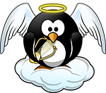 tux, angel, animal