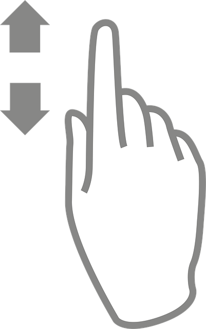Free touch android gesture vector