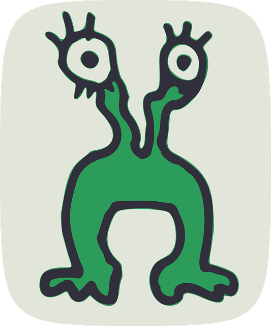 Download free HD stock image of Alien Monster Free alien monster eyes vector