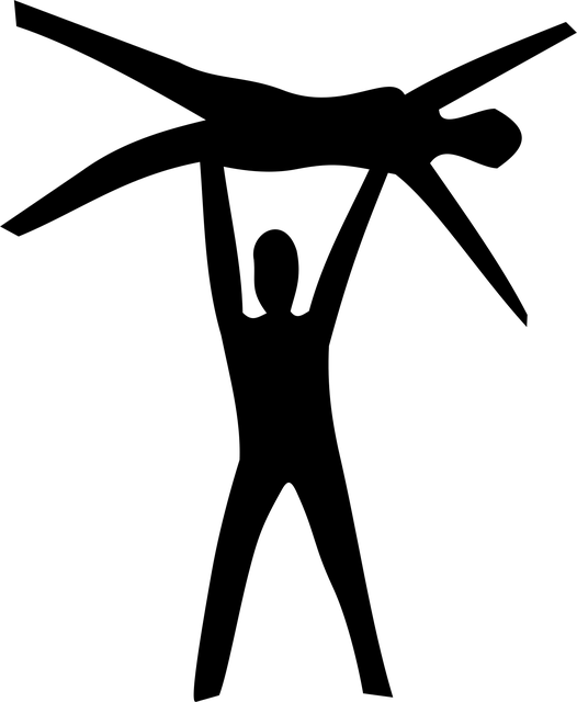 Free dancing gymnastics dancers illustration