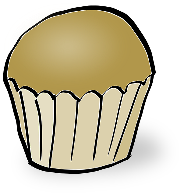 Free Muffin Cupcake vector and picture