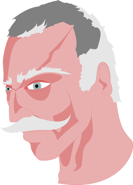 Free man old madness vector