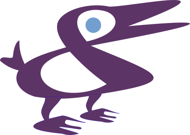 Free animal canard drake vector