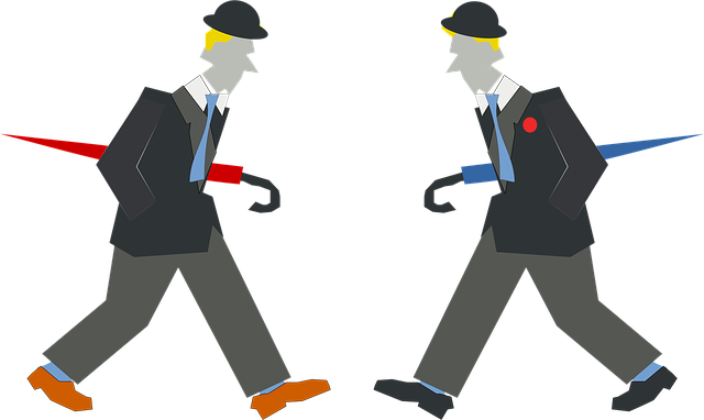 Free men old detectives vector