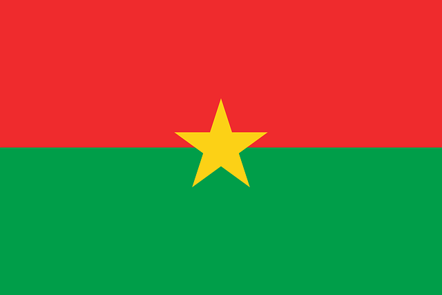 Burkina Faso, Steag, Drapelul Național