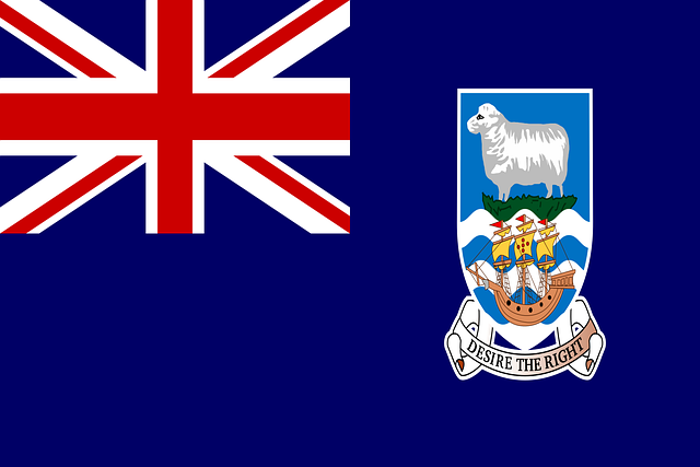 Free falkland islands flag national flag vector