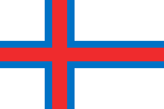 Free faroe islands flag national flag illustration