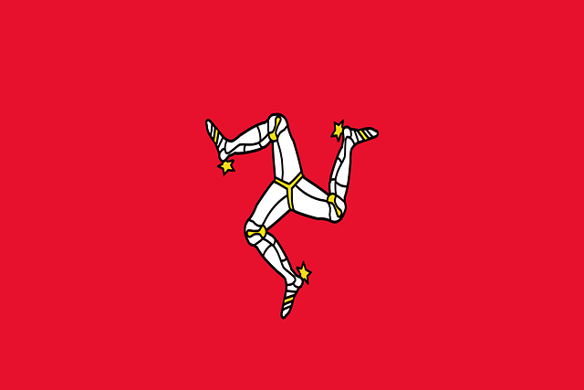 Free isle of man flag national flag vector