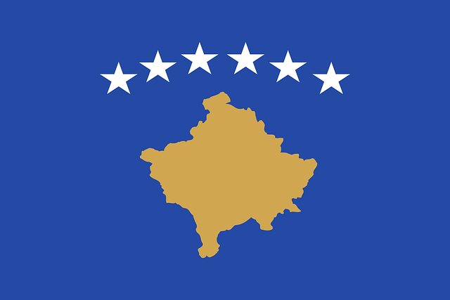 Free kosovo flag national flag vector