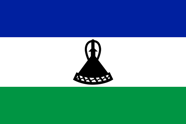 Free lesotho flag national flag illustration
