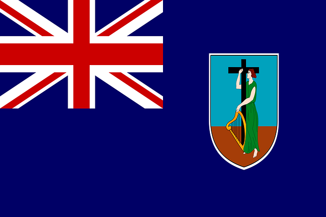 Free montserrat flag national flag vector