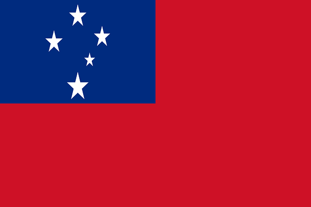 Free samoa flag national flag vector
