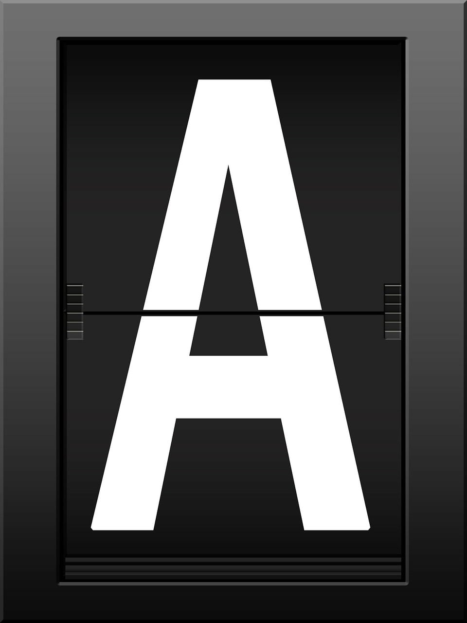 Alphabet A Alphabetisierung Kostenloses Bild auf