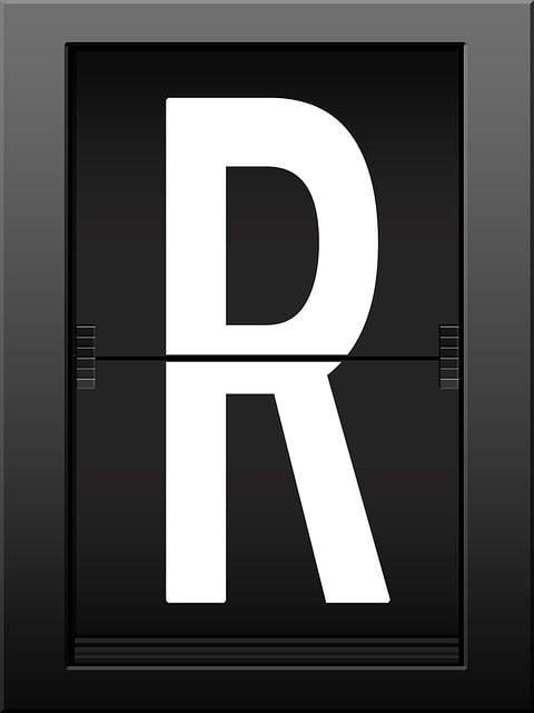 Free alphabet r literacy illustration
