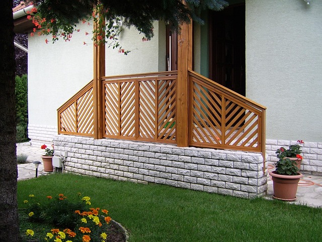 Free Patio Handrails Garden photo and picture