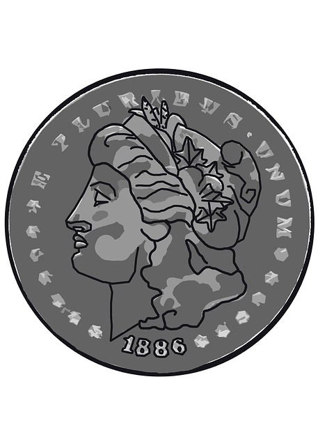 Free morgan dollar clip illustration