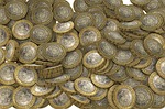 coins, money, profit