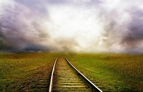 Railroad Tracks, Tracks, Railway