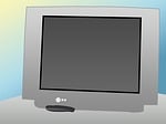 television, tv, computer