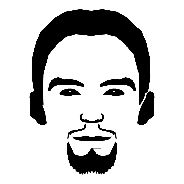Illustration gratuite Visage, Yeux, Le Barbu, Barbe Image gratuite