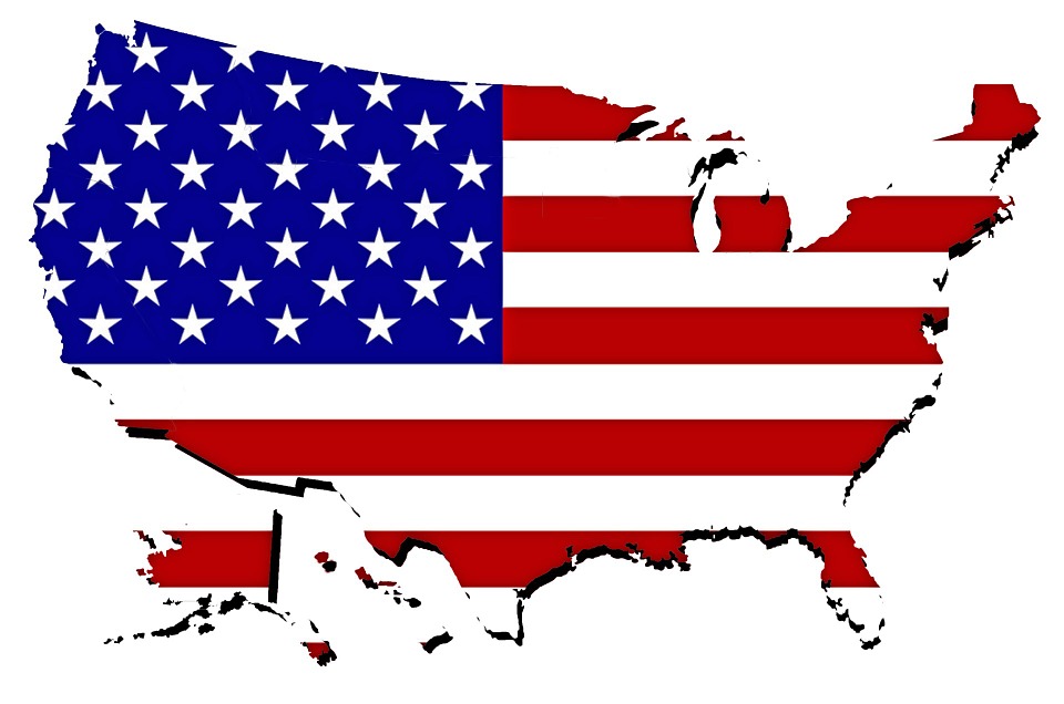 Karte Vereinigte Staaten Flagge Kostenloses Bild Auf Pixabay