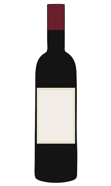 Free wine bottle red illustration
