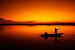 fishing, boat, fisherman