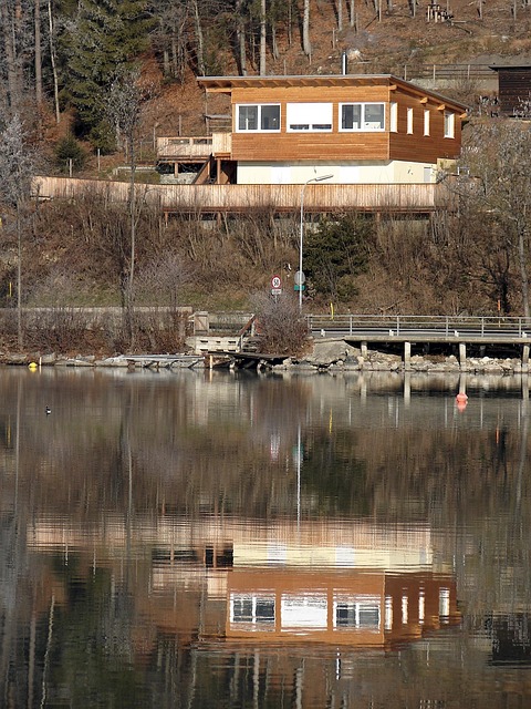 Innsjø, Speilbilde, Landskap, Natur