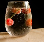 drink, water, glass