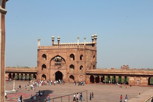 Red Fort, India, Architecture, Palace