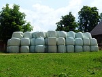 hay bales, straw bales, agriculture