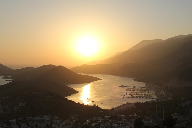 Free Turkey Sunset photo and picture