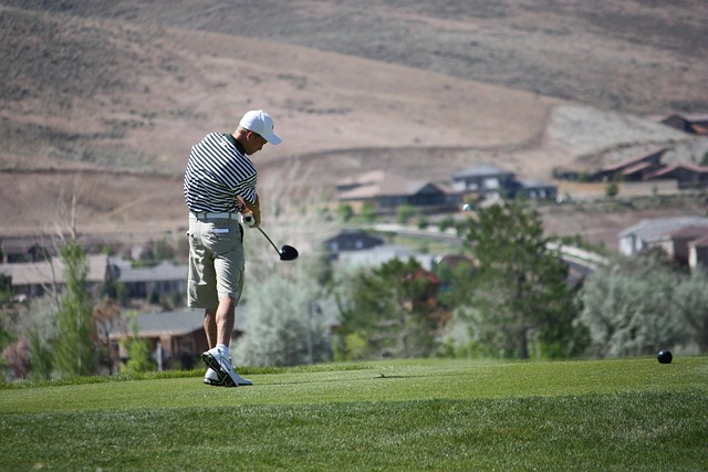 Golf, Golfen, Treiber, Tee, Schuss