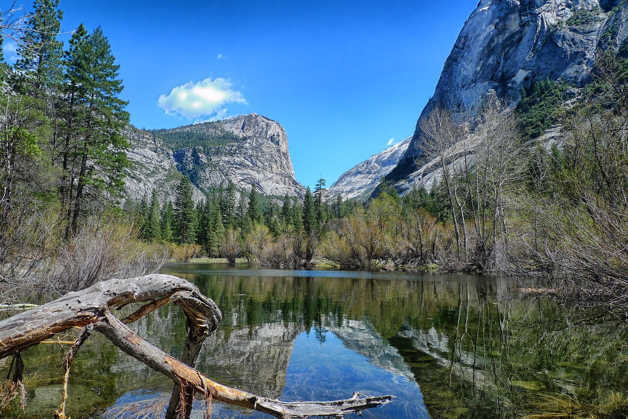Mirror Lake Yosemite National Park Free Photo On Pixabay Pixabay