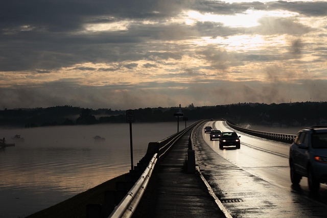 Free Bridge Sunrise photo and picture